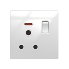 GUWIFE S8 White Glass Switch Series