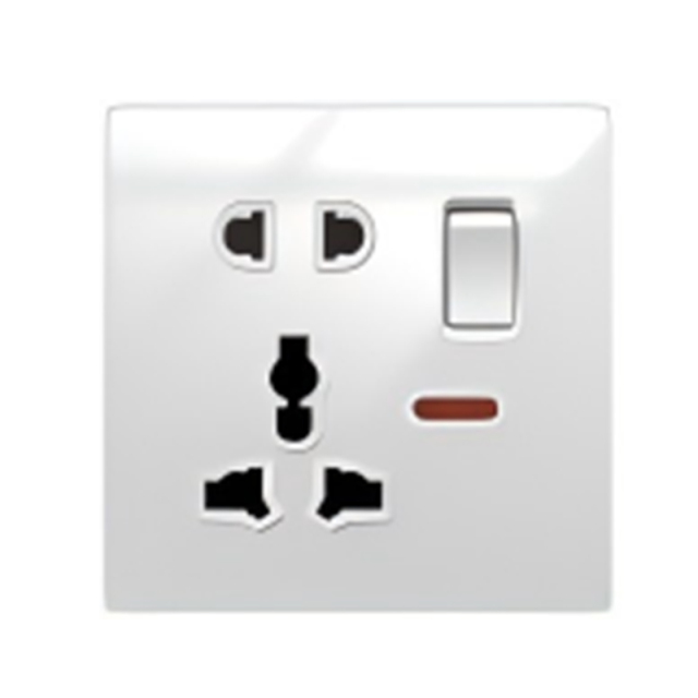 GUWIFE S8 White Glass Switch Series