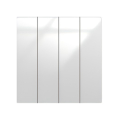 GUWIFE S8 White Glass Switch Series