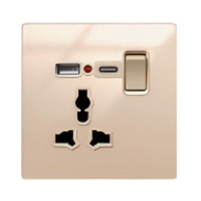 GUWIFE S8 Gold Glass Switch Series