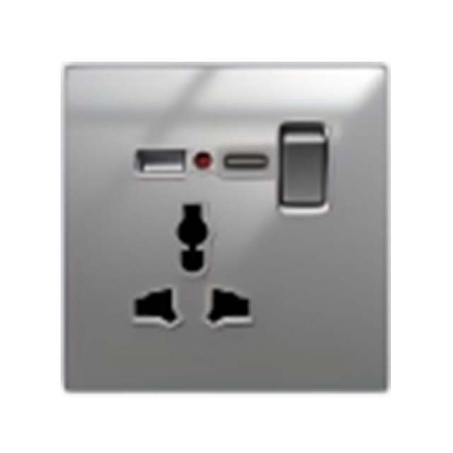 GUWIFE S8 Grey Glass Switch Series