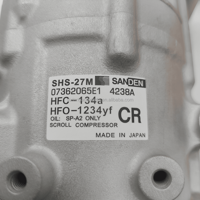 High Quality New A/C SHS-27M Compressor for Honda VEZEL GP5 OEM 388105P6004, Yixiang Factory Direct Sales, One-year Warranty