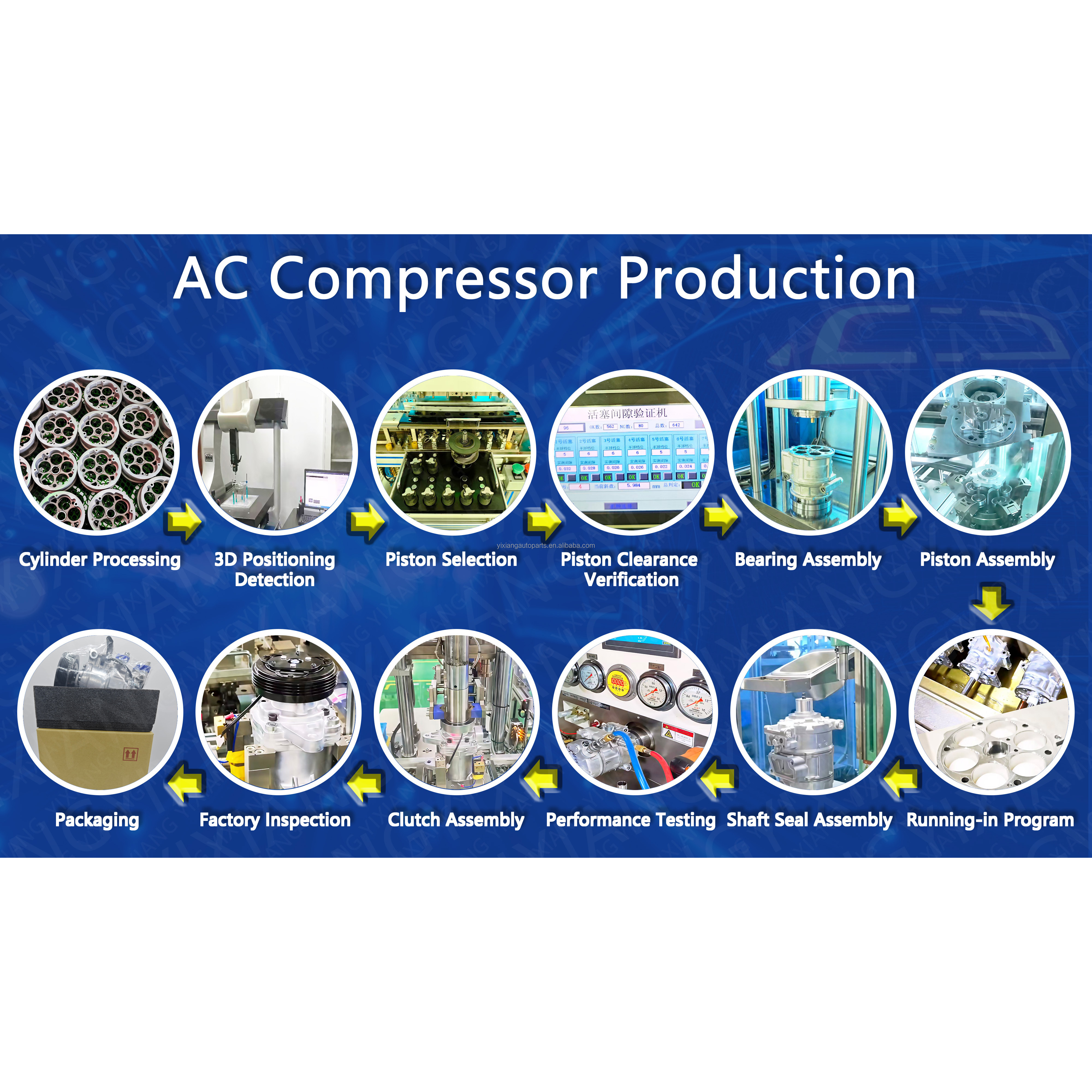 The new 12V air compressor for the Lexus GR is compatible with Hilux 10SRE11C operating experience numbers 88320-0K660/88320-0K520/88320-0K550/88320-0K580.