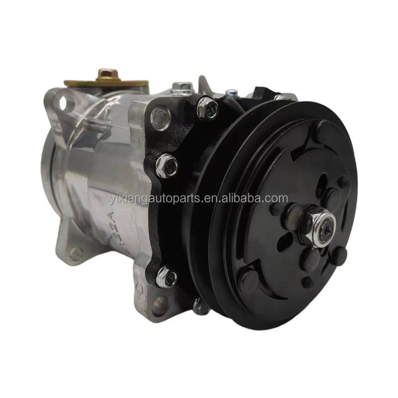 New Auto Car AC Compressor 508-Single B-24V DC SD5H14 for SANDEN Universal Ac Compressor Excavator Truck Air Compressor
