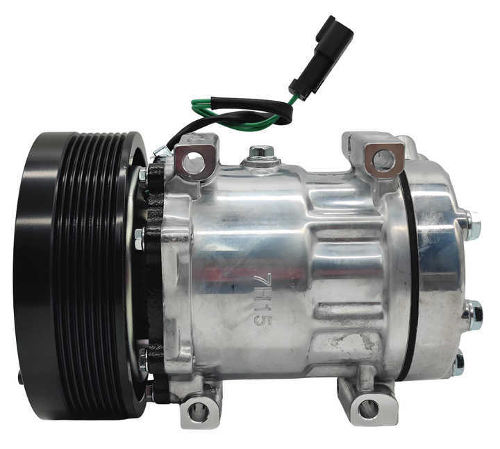 Hot Items Auto AC Car Compressor 709-8PK-24V-153MM 12V DC SD7H15 SD7H13 for SANDEN Ac Compressor Modified Truck Air Compressor