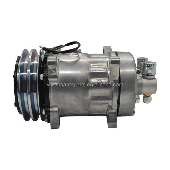 Auto 709 AC Compressor SD7H15 for 709 2A 12V 8 Pin Rear Switch with Screw Compressor air Conditioner Compressor