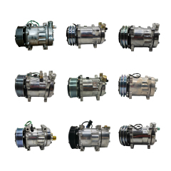 New Auto Car AC Compressor 709-1A-24V 8182 89078 DC SD7H15 for SANDEN Universal Ac Compressor Excavator Truck Air Compressor