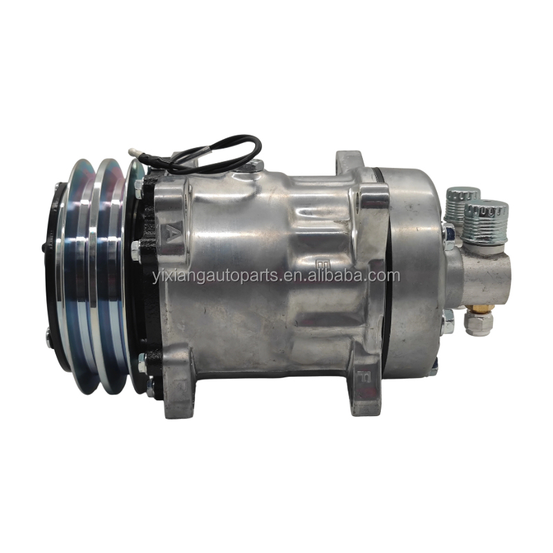 Auto 709 AC Compressor SD7H15 for 709 2A 12V 8 Pin Rear Switch with Screw Compressor air Conditioner Compressor