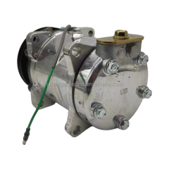 New Auto Car AC Compressor 508-Single B-24V DC SD5H14 for SANDEN Universal Ac Compressor Excavator Truck Air Compressor