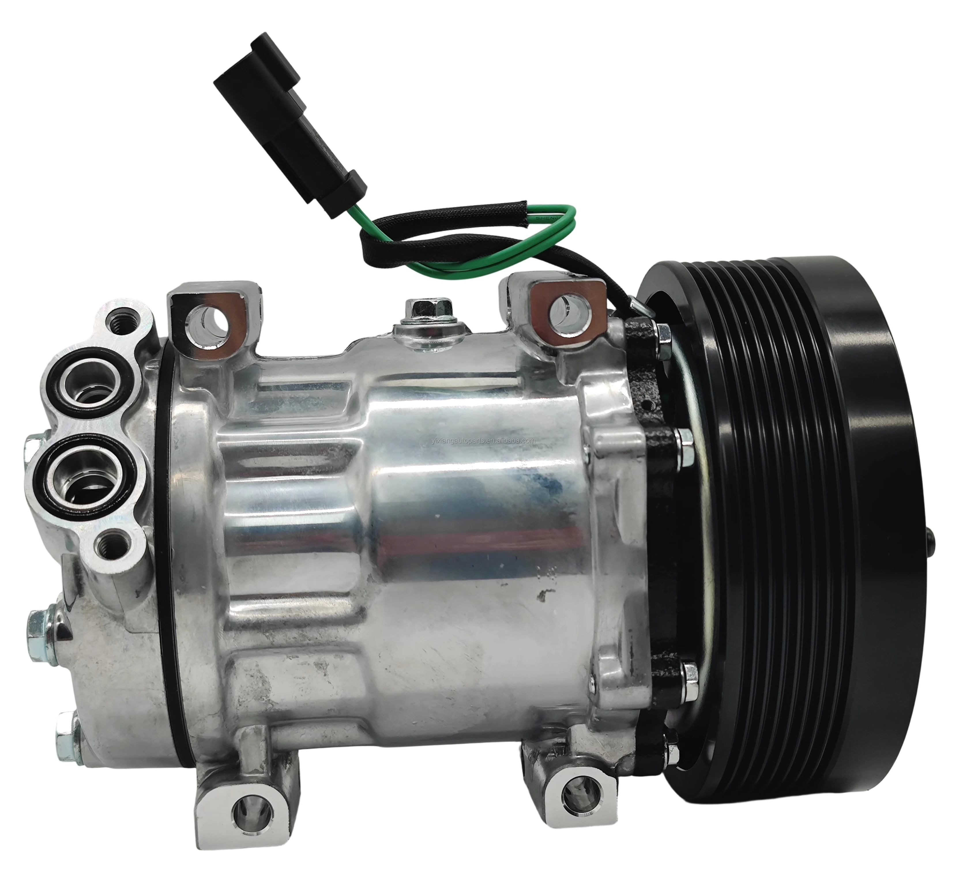 Hot Items Auto AC Car Compressor 709-8PK-24V-153MM 12V DC SD7H15 SD7H13 for SANDEN Ac Compressor Modified Truck Air Compressor