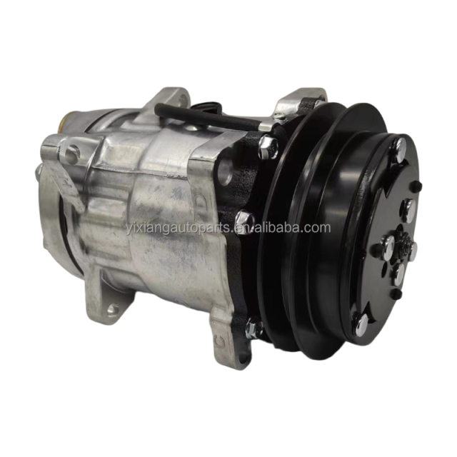 New Auto Car AC Compressor 709-1A-24V 8182 89078 DC SD7H15 for SANDEN Universal Ac Compressor Excavator Truck Air Compressor