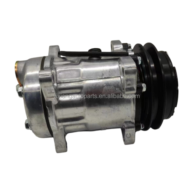 New Auto Car AC Compressor 709-1A-24V 8182 89078 DC SD7H15 for SANDEN Universal Ac Compressor Excavator Truck Air Compressor