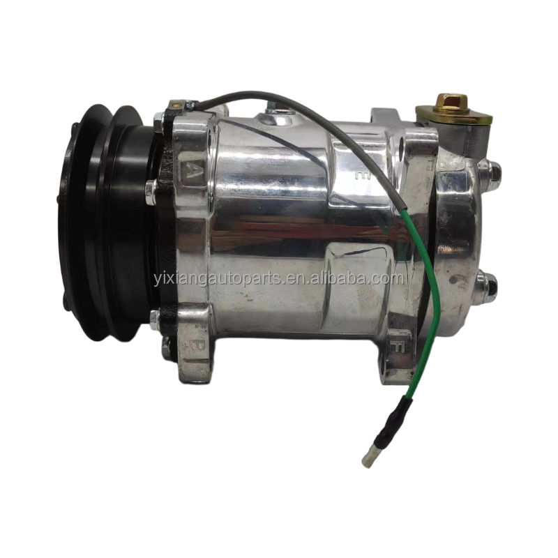 New Auto Car AC Compressor 508-Single B-24V DC SD5H14 for SANDEN Universal Ac Compressor Excavator Truck Air Compressor