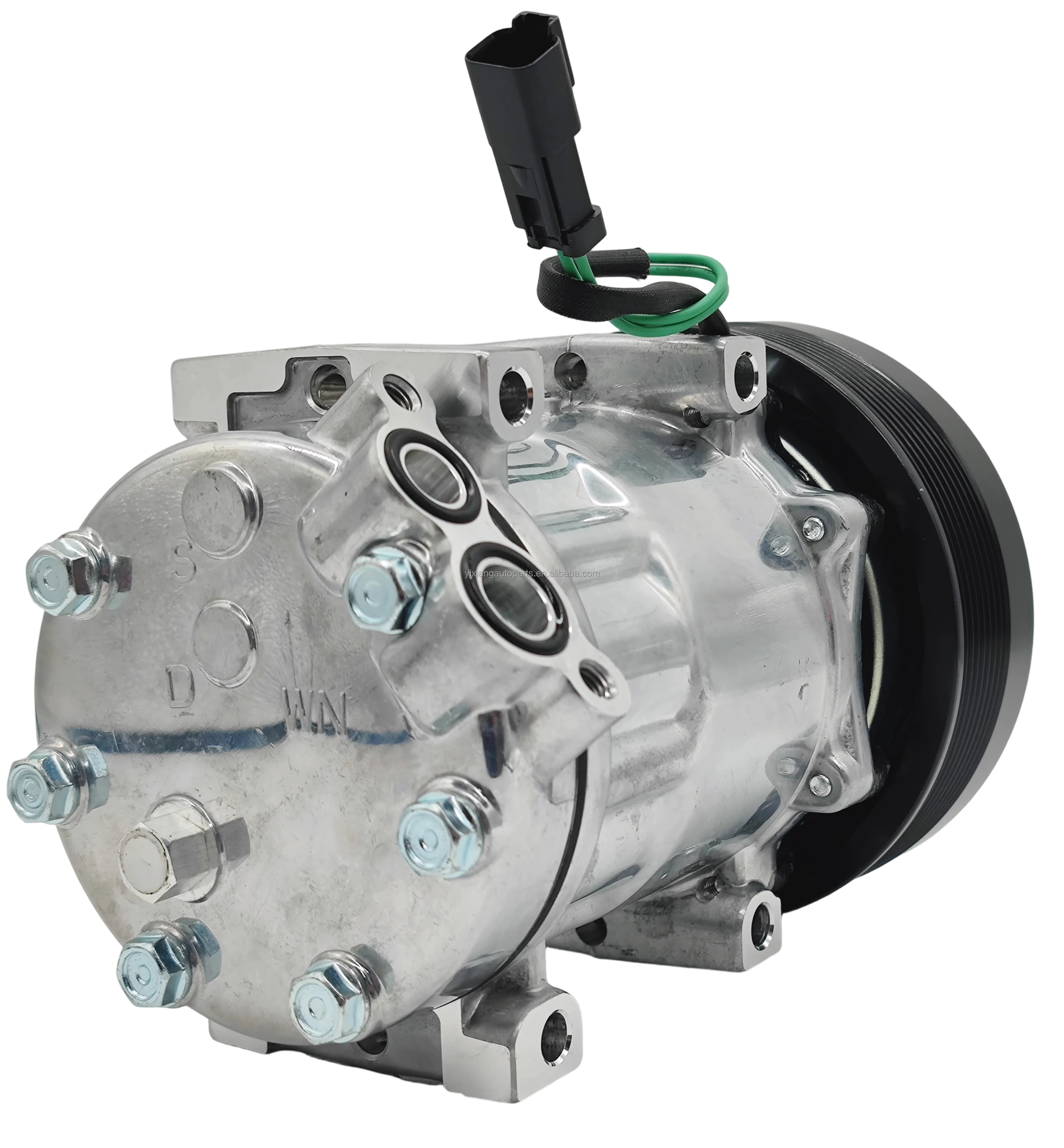 Hot Items Auto AC Car Compressor 709-8PK-24V-153MM 12V DC SD7H15 SD7H13 for SANDEN Ac Compressor Modified Truck Air Compressor
