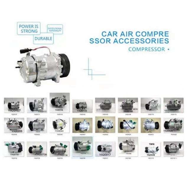 OE# 042000-0190 88370-47010 042000-0193 Electric Car AC ES18C Compressor for Toyota Prius