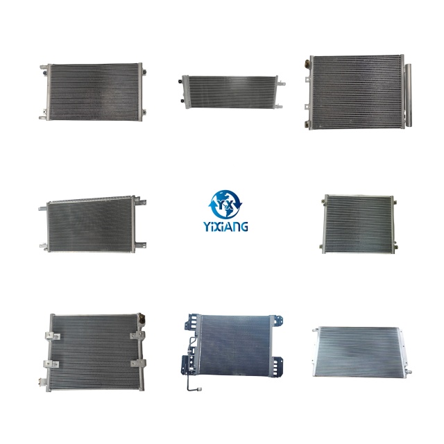 YIXIANG Aluminium Air Conditioning Condenser for Toyota Series OEM ODM Auto for Toyota Ac Condenser Customized