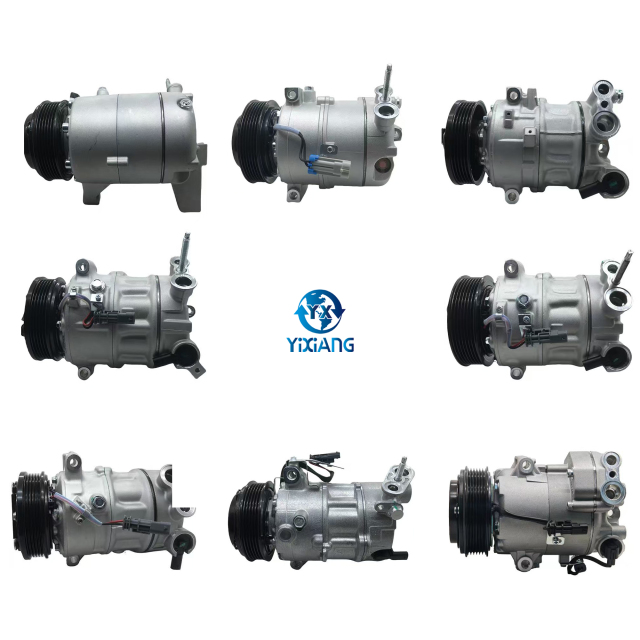 New 6CA17C 6PK 12V AC Air Compressor for Mercedes-Benz C-Class Estate 1996-2001 (OE 447200-9051 447100-2484)