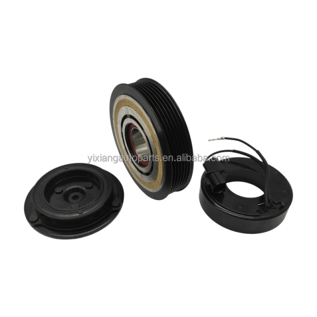6PK-125mm AC Clutch for Hyundai New Santa Fe SUV Models High Performance Durable Factory Direct Sales, 1year Warranty