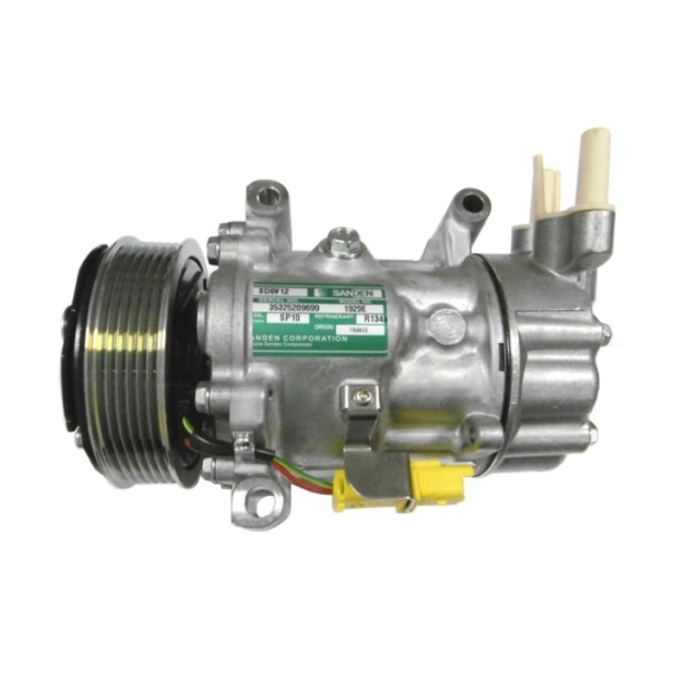 OE# 64522758145 64522758433 Sanden 6V12 AC Compressor for Citroen C3