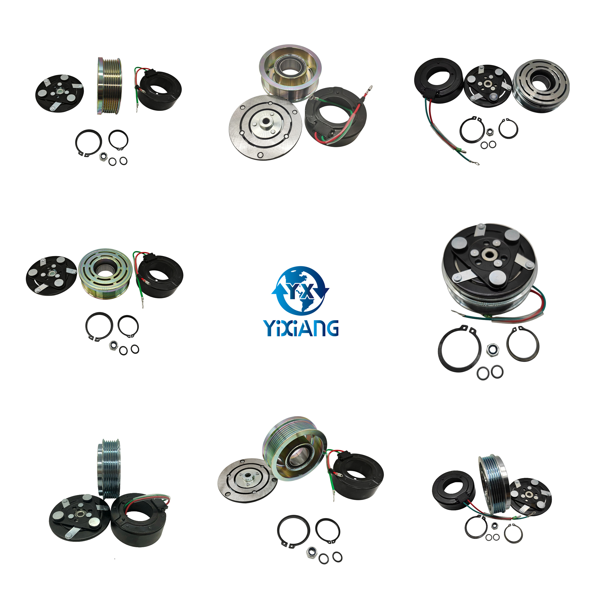 Applicable for Escalade Tahoe Suburban Yukon Avalanche AC Compressor Clutch AC Clutch Assembly Auto AC Clutch Kit AC Clutch Coil