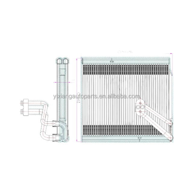 Universal AC Evaporator for Kia KX3 / Hyundai Ix25 / Sonata | OE 97139-A5000 (KX3/ix25); 97139-3X000 (Sonata)