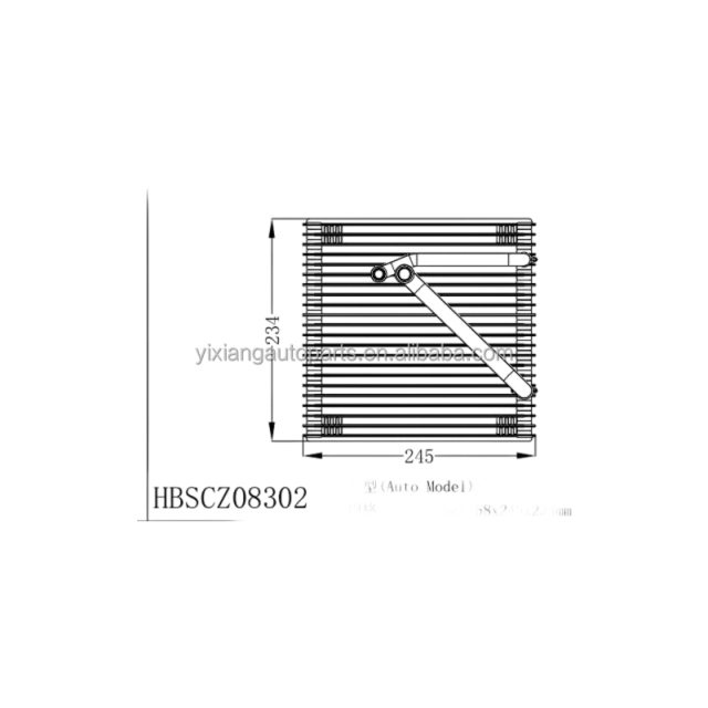 Hot Sale air Conditioning Evaporator for Honda 38*265*245 Ready to Ship, in Stock  1year Warranty  80210-SEA-A01 80210-SNA-A01