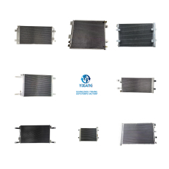 High-Airflow Mesh Condenser for Sichuan Hyundai Shengtu - Part No. GYL-791, Commercial Vehicle AC Component