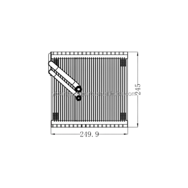 AC Evaporator Core 249.**245*50 for Volkswagen  Factory Direct Sales 1year Warranty 92321 6Q0.820.103 C 6Q0.820.103 D 6Q0820103F