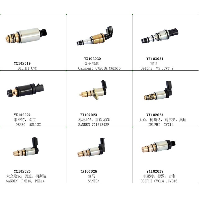 air Compressor Flow Control Valve for Mercedes-Benz/BMW/Audi YIXIANG Factory Direct Sales 7SE/6SE