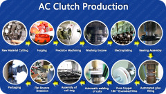 CE-Certified Auto AC Compressor Clutch for Toyota 10PA Camry 2.4-7PK Factory Direct Sales, 1year Warranty