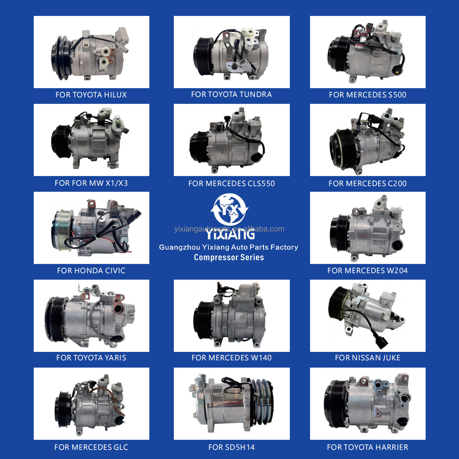 Factory Direct Applicable to Direct Fit 4PK Auto AC Compressor for Chevrolet Beat - Spark 2009-2023 96676470 95967303