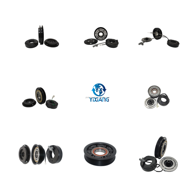 Applicable Compressor Clutch for Land Rover LR2 Freelander Range Rover Auto AC Clutch Kit Compressor Clutch Pulley