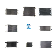 A/C Condenser for Volvo Mini Excavator - Compact High Cooling Efficiency Part