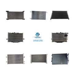 For Volvo ECR58 ECR88 Compact Excavator Condenser** - Double Layer Mesh Enhanced Cooling 935