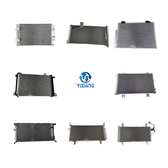 Right-Hand Drive Wave 5 Condenser GYL-367 for Isuzu Giant - Heavy Duty Truck Cooling Accessory