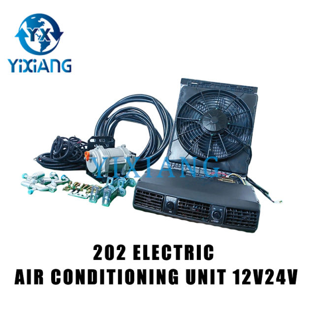 12V 24V Compressor 220V Portable Parking AC for Vehicles Vehicle AC Truck air Conditioning Solar Vehicle AC Auto Repair Tools