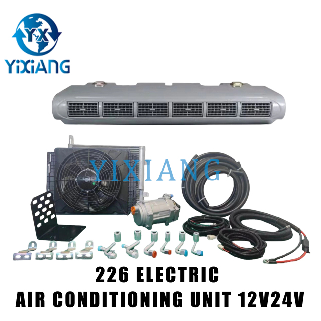 12V 24V Compressor 220V Portable Parking AC for Vehicles Vehicle AC Truck air Conditioning Solar Vehicle AC Auto Repair Tools
