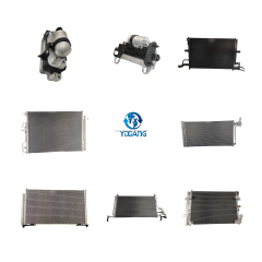 Right-Hand Drive Wave 5 Condenser GYL-367 for Isuzu Giant - Heavy Duty Truck Cooling Accessory