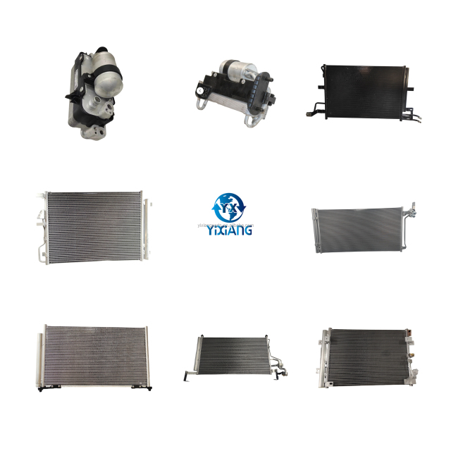 Right-Hand Drive Wave 5 Condenser GYL-367 for Isuzu Giant - Heavy Duty Truck Cooling Accessory