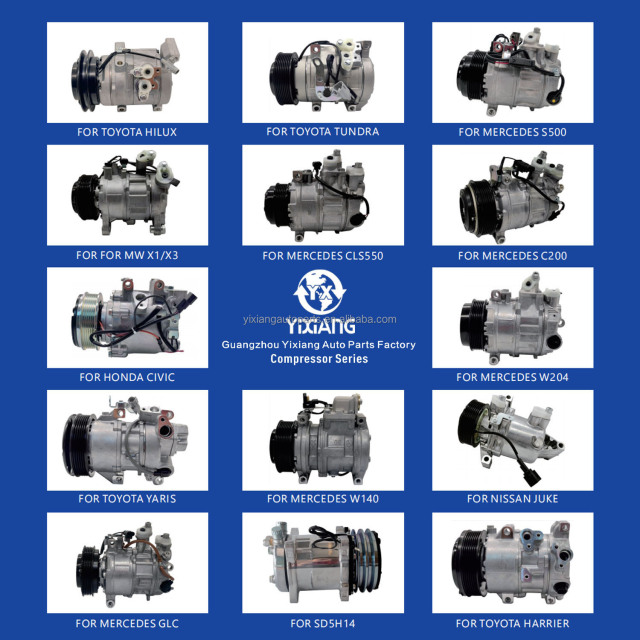 Applicable VS16 for Ford Fox / C-Max 1.8L 2.0L 1.6L Compressor Car Air Conditioner 10-160-01035/1333040 1744996 1744997