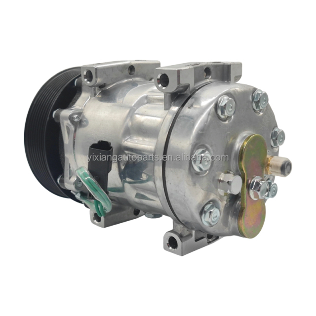 1630872 2777245 4649988 709 AC Car Compressor SD7H15 6PK 24V for Caterpillar 725 730 735 740 Articulated Truck