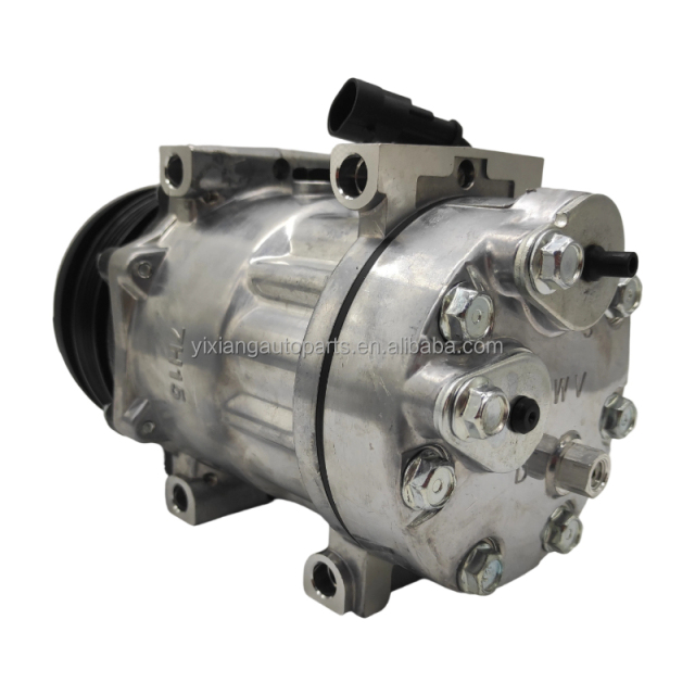 High Quality AC Compressor for Direct Fit AC Compressor for Volvo Truck - 12V 4PK 7H15 Short Series WV Cover OEM 87802912