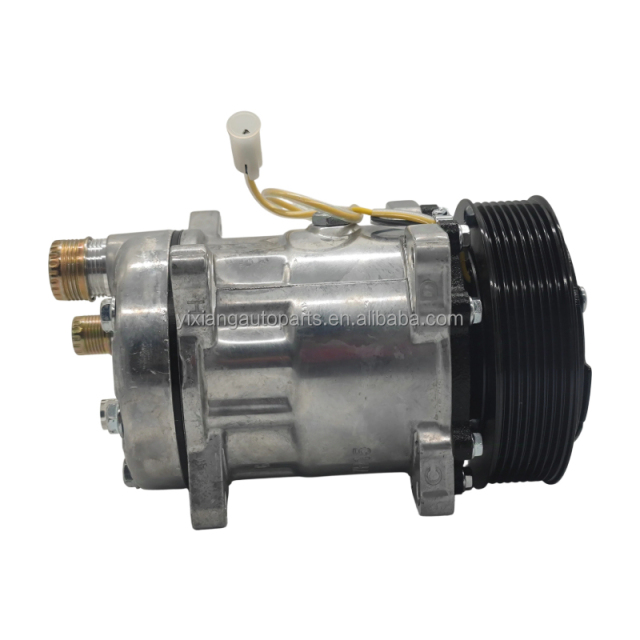 8113625 8119625 8142555 1071366 3936309534 Auto AC Car Compressor SD7H15 709 8PK 24V for Volvo FH12 FH16 FL12 FH12 FH16 FL12
