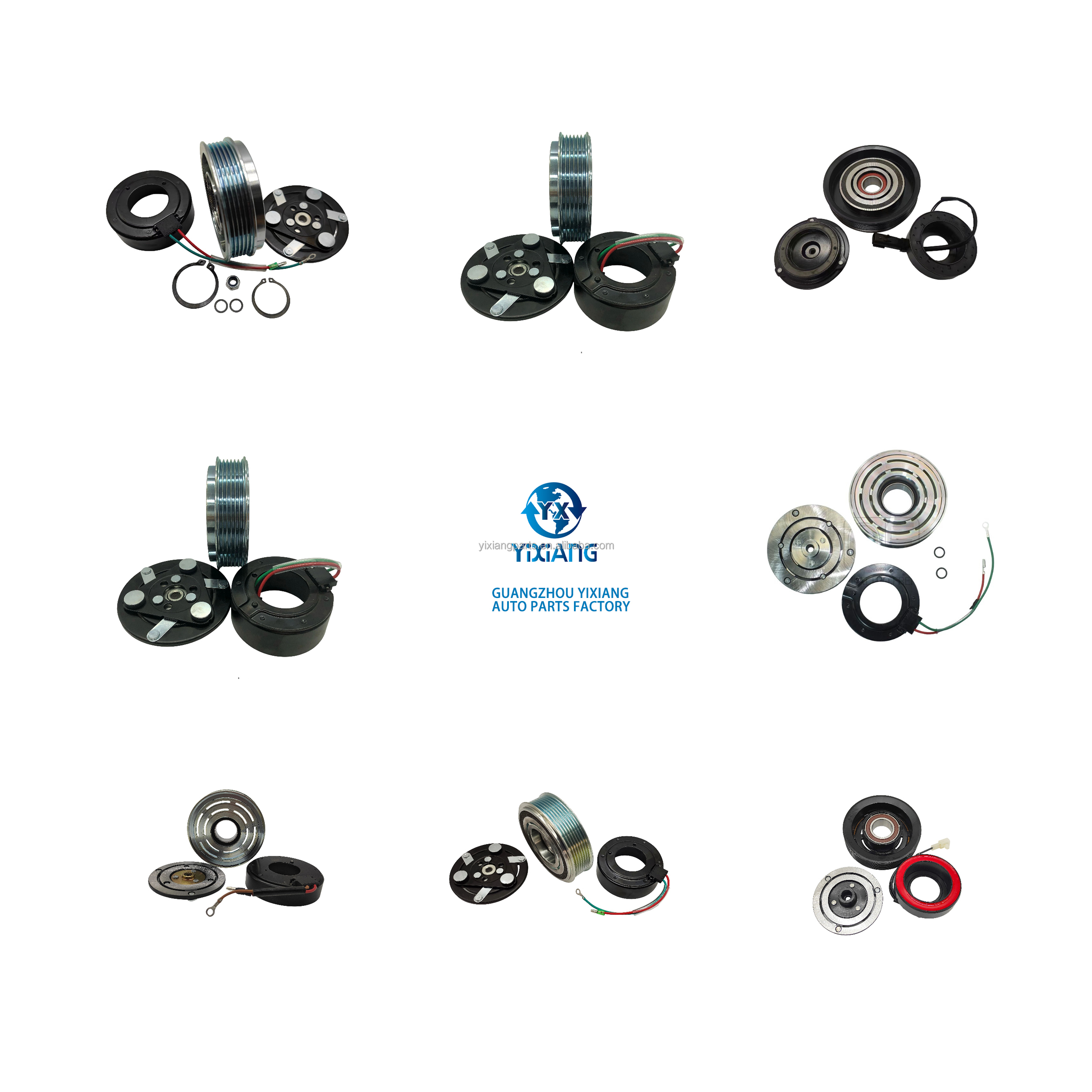 Applicable for Kia K2 K3 K4 K5 for Hyundai Sorento Automotive Air Conditioning Compressor Electromagnetic Clutch
