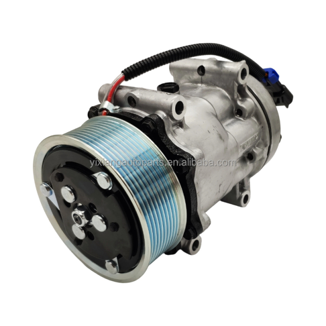 7H15 Air Compressor 10PK 12V 123MM Auto AC Compressor ABPN83304543 for Sanden AC Compressor 507 508 510 7b10 10b10 706 708 709