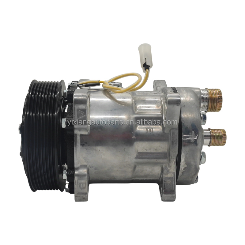 8113625 8119625 8142555 1071366 3936309534 Auto AC Car Compressor SD7H15 709 8PK 24V for Volvo FH12 FH16 FL12 FH12 FH16 FL12