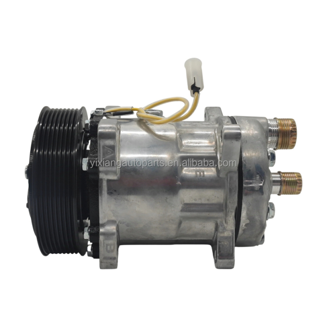 8113625 8119625 8142555 1071366 3936309534 Auto AC Car Compressor SD7H15 709 8PK 24V for Volvo FH12 FH16 FL12 FH12 FH16 FL12