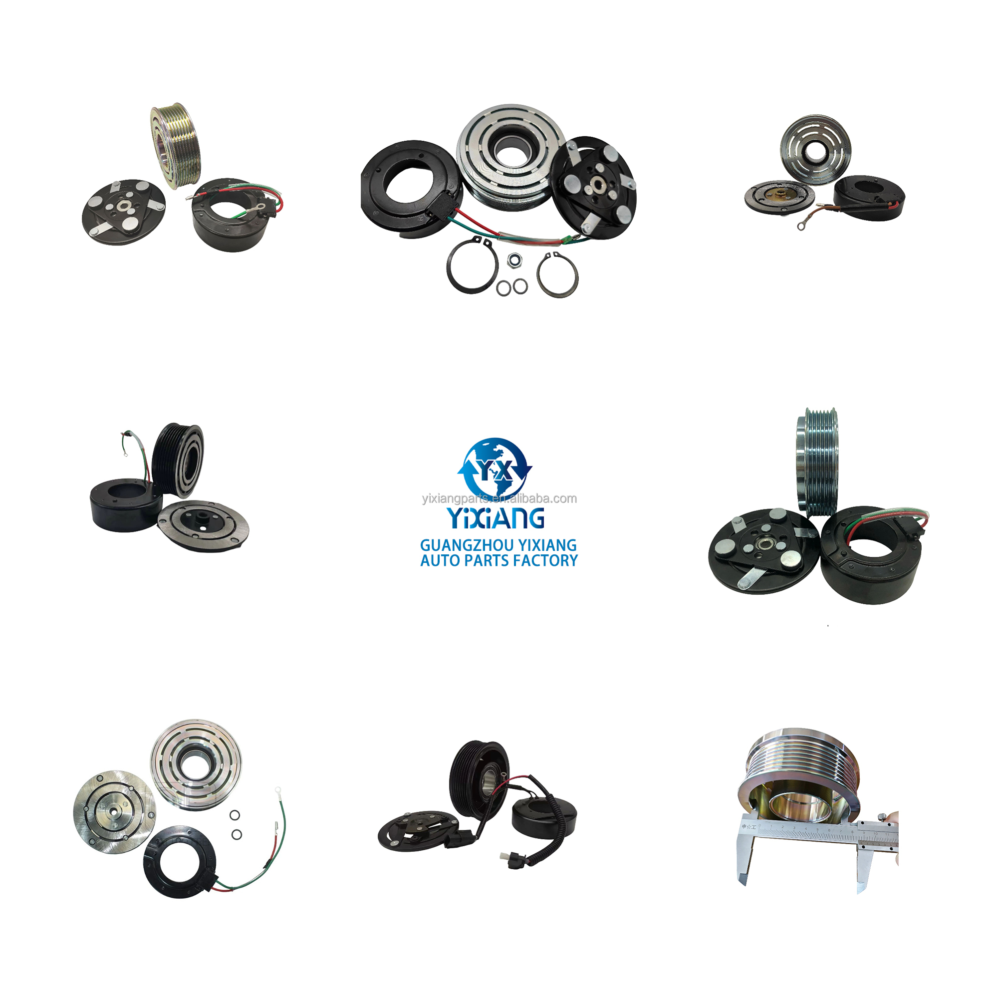 Applicable for Kia K2 K3 K4 K5 for Hyundai Sorento Automotive Air Conditioning Compressor Electromagnetic Clutch