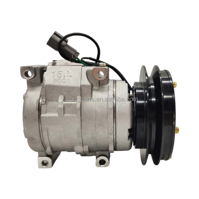 1B 24V 152mm 447220-4053 AC Compressor for Komatsu PC200 7 10S15C 1B 24V 152mm Compressor Car Ac Compressor