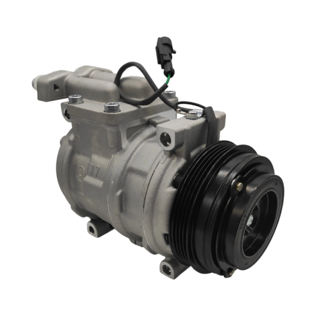 Denso Stralis Wide-Foot 4PK-24V Compressor 504385146 500391499 99488569 for Iveco Truck New Condition R-134A Refrigerant Air